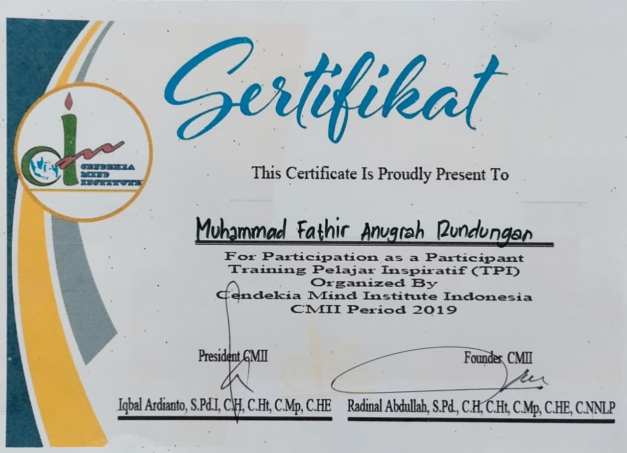 Certificate 11