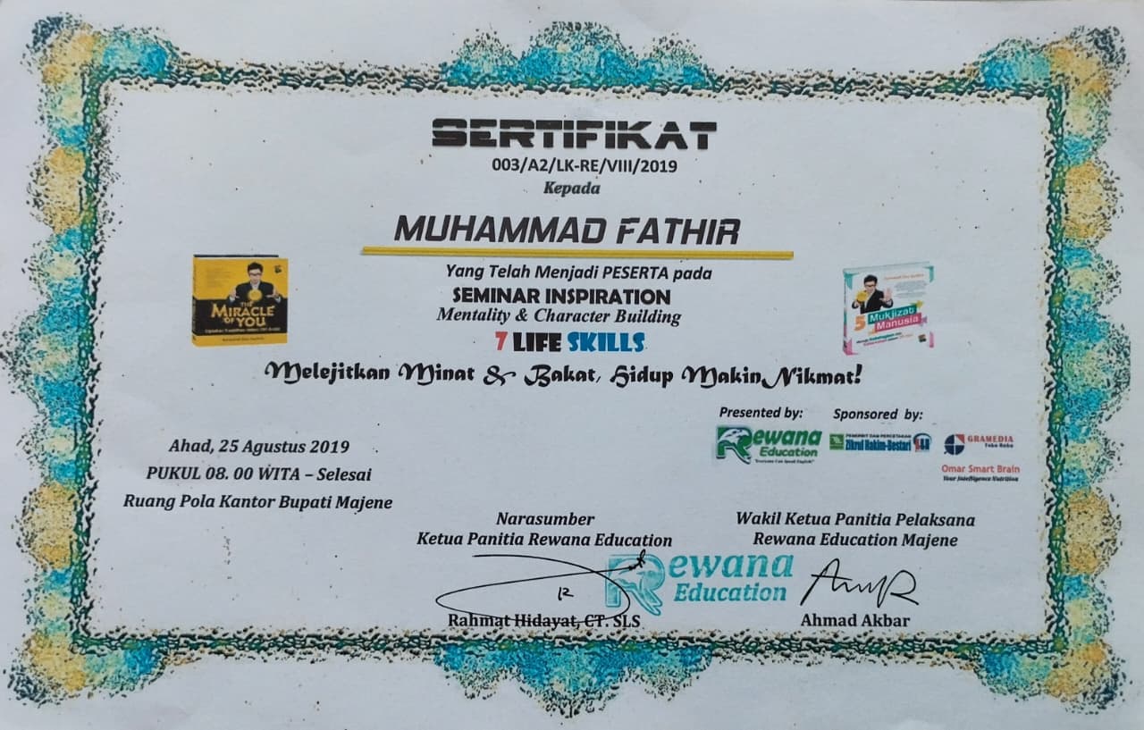 Certificate 12